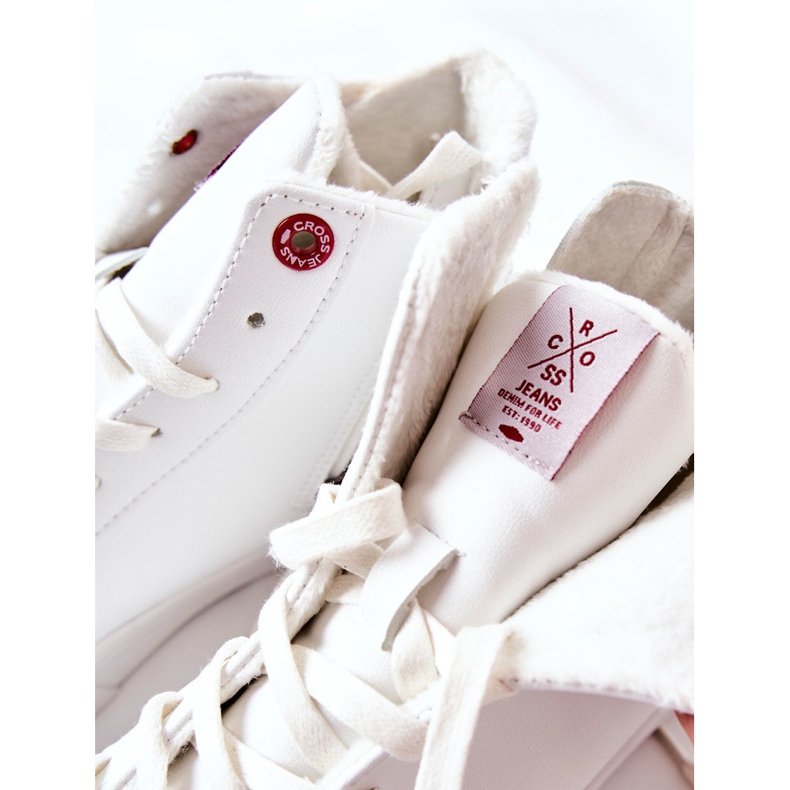 Women's Sneakers Cross Jeans High White II2R4010C 1