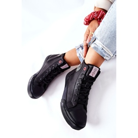 Women's Insulated Sneakers Cross Jeans High Black II2R4009C 2