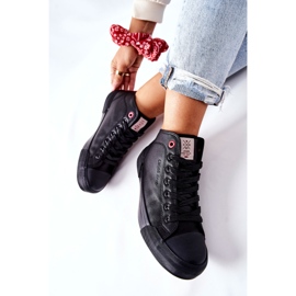 Women's High Sneakers Cross Jeans II2R4032C Black 1