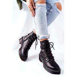 PG1 Magris Women's Black Workers Boots 1