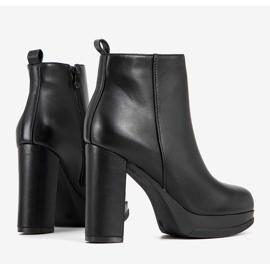 Black women's boots on a high post by Feria 1