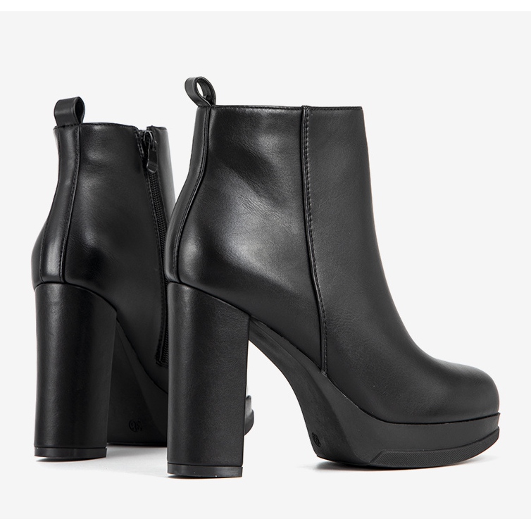 Black women's boots on a high post by Feria 1