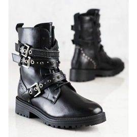 Erynn Black Workers With Decorative Buckles 2