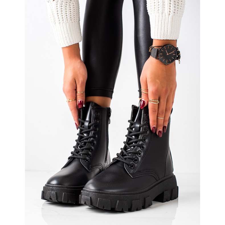 Diamantique Classic Boots Trappers black 2