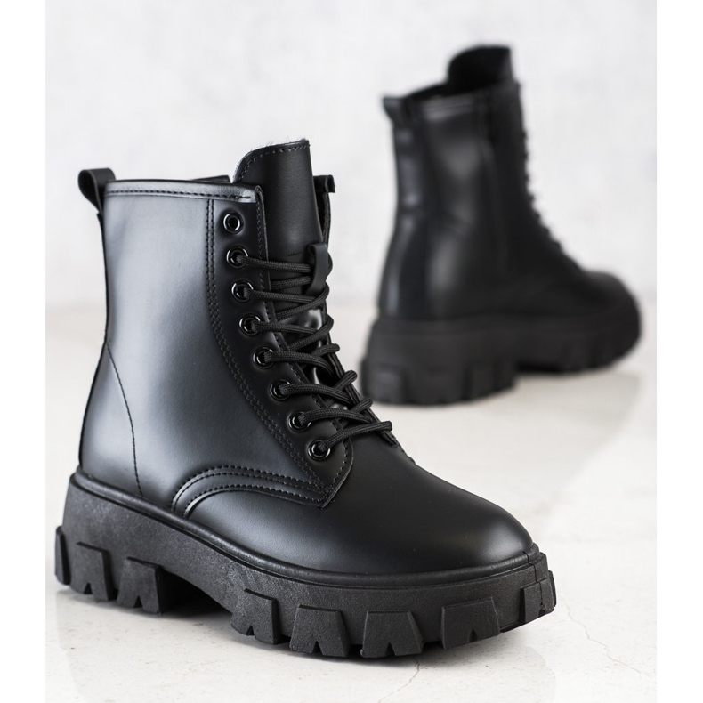 Diamantique Classic Boots Trappers black 1