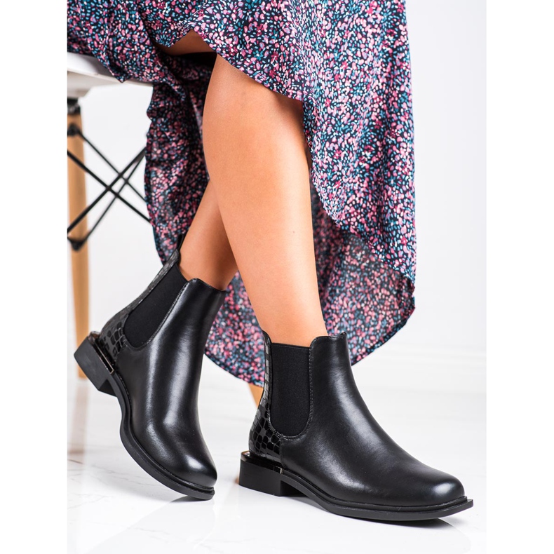 Elegant Chelsea boots by Sergio Leone black 2 Elegant Chelsea boots by Sergio Leone black 2
