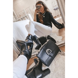 Classic black ankle boots on the Melanie post 1