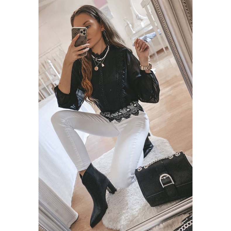 Classic black ankle boots on the Melanie post 2