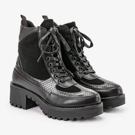 Black Black Vel flat heels 1