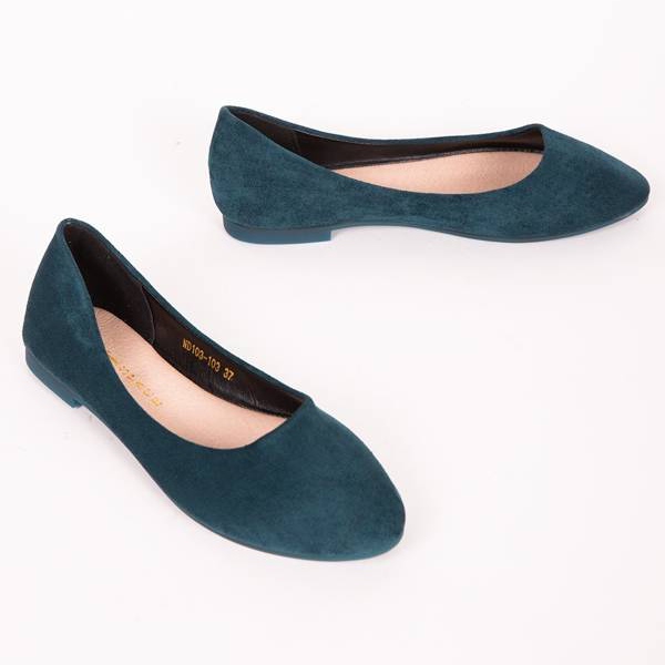 Sea ballerinas with almond toe Balers multicolored blue 1