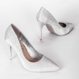 Ashley silver high heels 1 Ashley silver high heels 1
