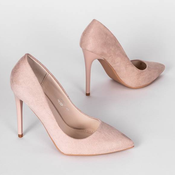 Megan beige high heels 1