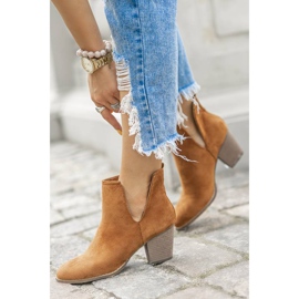 Yvette brown ankle boots 1