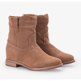 Venusi brown ankle boots 1