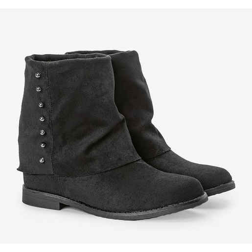Black ankle boots from Lana 2