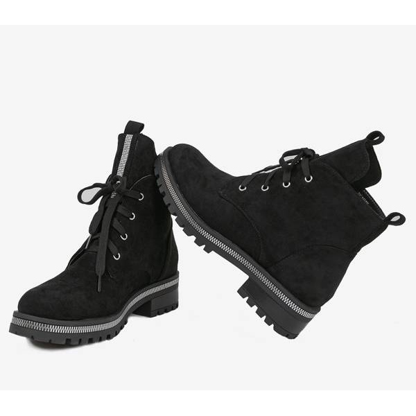 Decorated black boots by Winny 1