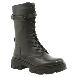 Women's high boots Sergio Leone TR745 black 1