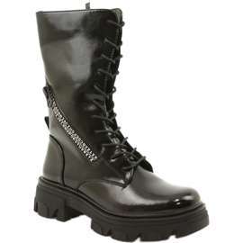 Sergio Leone TR747 High Boots Black 1
