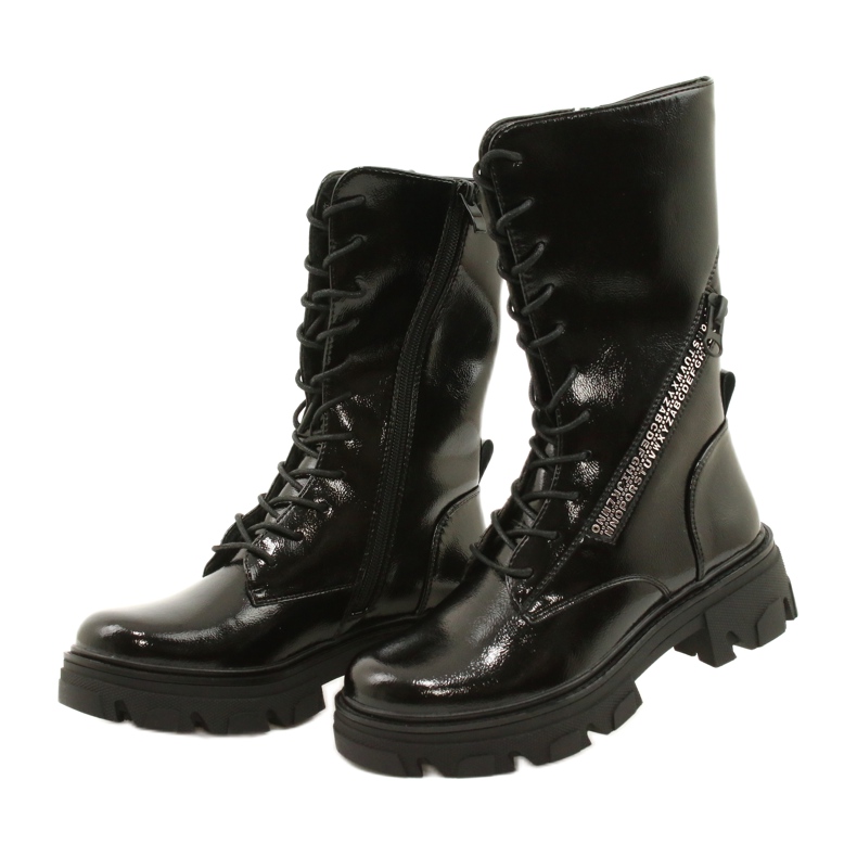 Sergio Leone TR747 High Boots Black 3