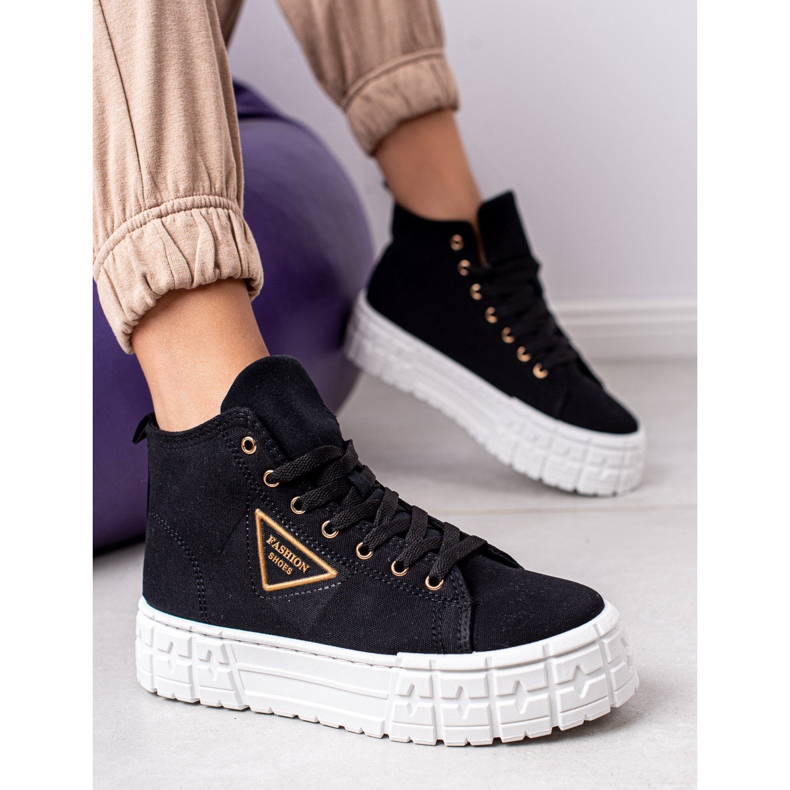 Goodin High Fashion Sneakers black 1