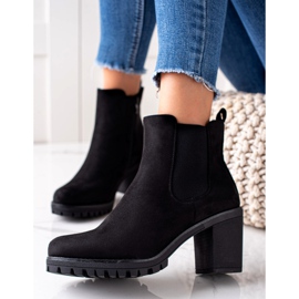 Seastar Classic high-heeled boots black 1