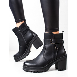 Renda Casual Platform Boots black 1