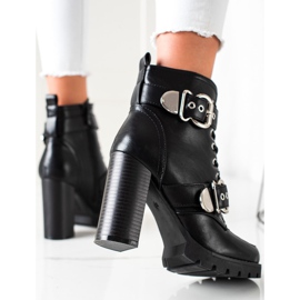 Erynn Black Boots On A High Post 1