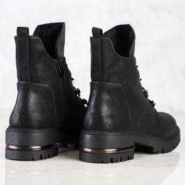 Fashionable Lace-up Workers by Sergio Leone black 1