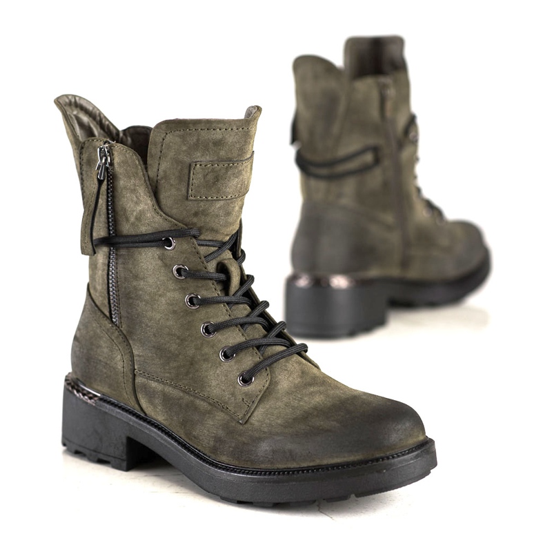 Evento Classic Workers With Decorative Zipper green 1