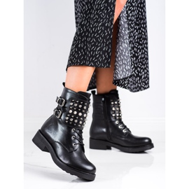 Melisa Rock Workers With Studs black 2