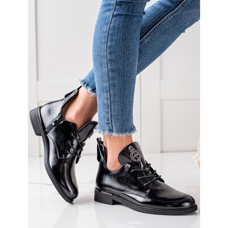 Short boots with Sergio Leone insulation black 1