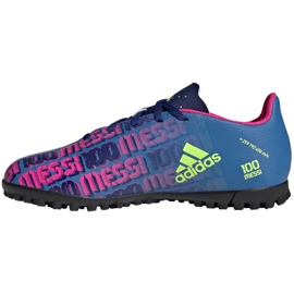Adidas X Speedflow Messi.4 Tf Jr FY6911 football boots multicolored blue 2