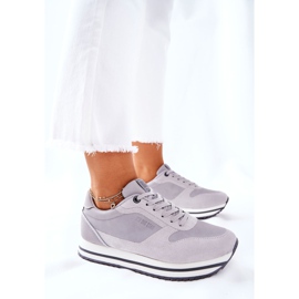 Sport Shoes Memory Foam Big Star II274219 Gray grey 1