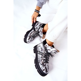 Leather Trappers Boots Big Star II274368 Moro Black white 1 Leather Trappers Boots Big Star II274368 Moro Black white 1