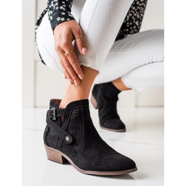 Erynn Openwork boots black 1
