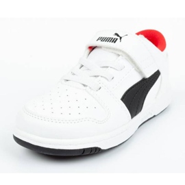 Puma Rebound Jr 370493 01 white black 1
