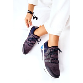 Sport Shoes Memory Foam Big Star II274309 Navy Blue multicolored 1