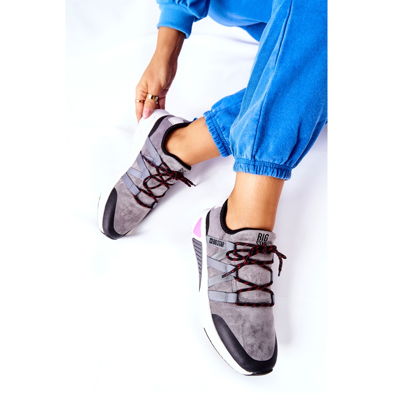 Sport Shoes Memory Foam Big Star II274306 Gray grey 2