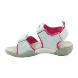 American Club American 1617 sports girls' sandals white pink 2 American Club American 1617 sports girls' sandals white pink 2