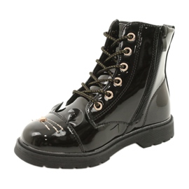 Miss Patent Boots 21DZ23-4309 black 1