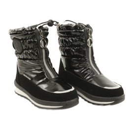 Snow boots for children Miss Evento 21DZ23-4324 Black 4