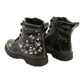 Miss Patent Boots 21DZ23-4328 black 2 Miss Patent Boots 21DZ23-4328 black 2