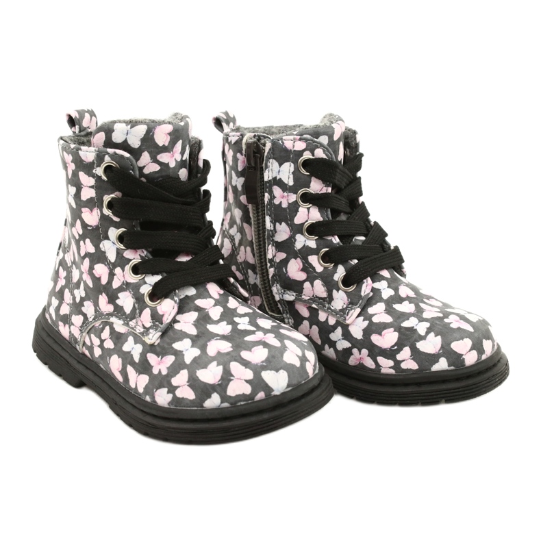 Miss boots 21DZ23-4342 blue pink grey 3 Miss boots 21DZ23-4342 blue pink grey 3