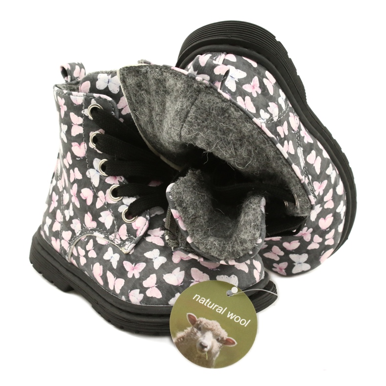 Miss boots 21DZ23-4342 blue pink grey 4 Miss boots 21DZ23-4342 blue pink grey 4