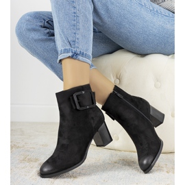 Black ankle boots on the Carrillo post 1
