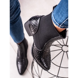 TRENDI Black Fashion Jodhpur boots 2 TRENDI Black Fashion Jodhpur boots 2