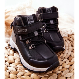 Black Children's Trekking Shoes Big Star II374100 2