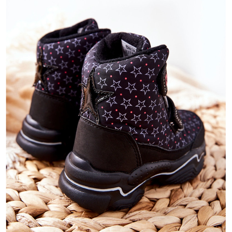 Black Children's Snow Boots Big Star II374091 2
