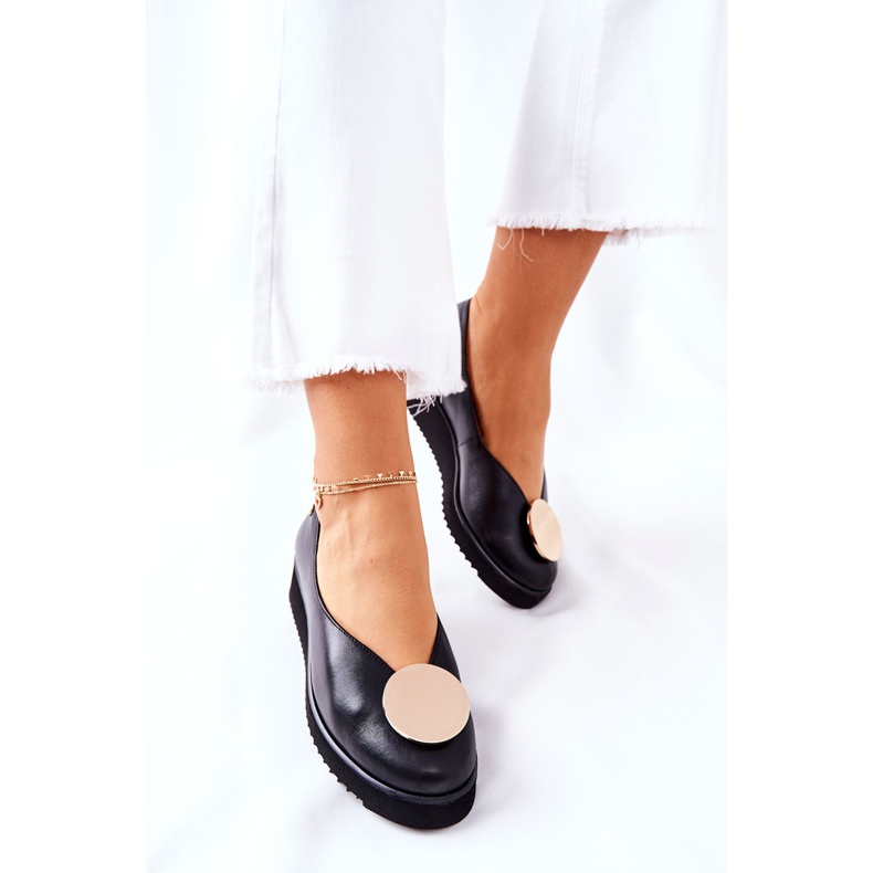 Ballerina Shoes On The Platform Maciejka Black 5315B-01 2 Ballerina Shoes On The Platform Maciejka Black 5315B-01 2