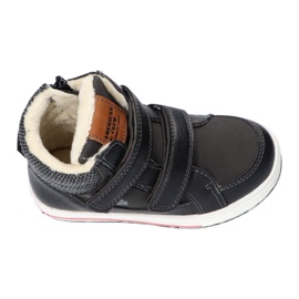 American Club XD24 / 21 Black Warm Sports Shoes With Fur 1